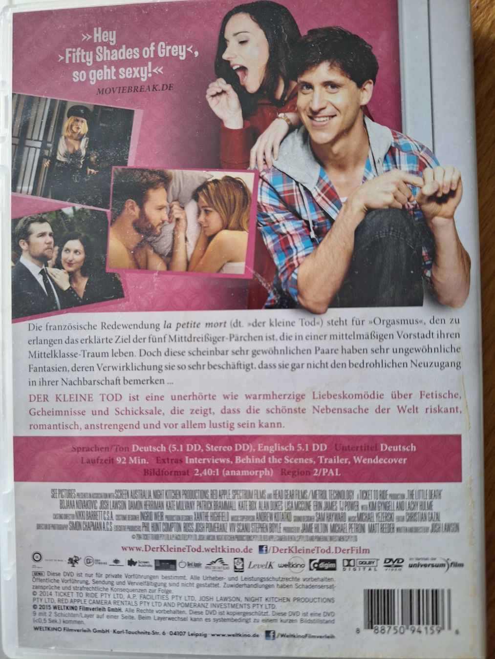 Tutti i DVDs: DVD: Der kleine Tod – Usato da Eiken venduto da Lashar 1