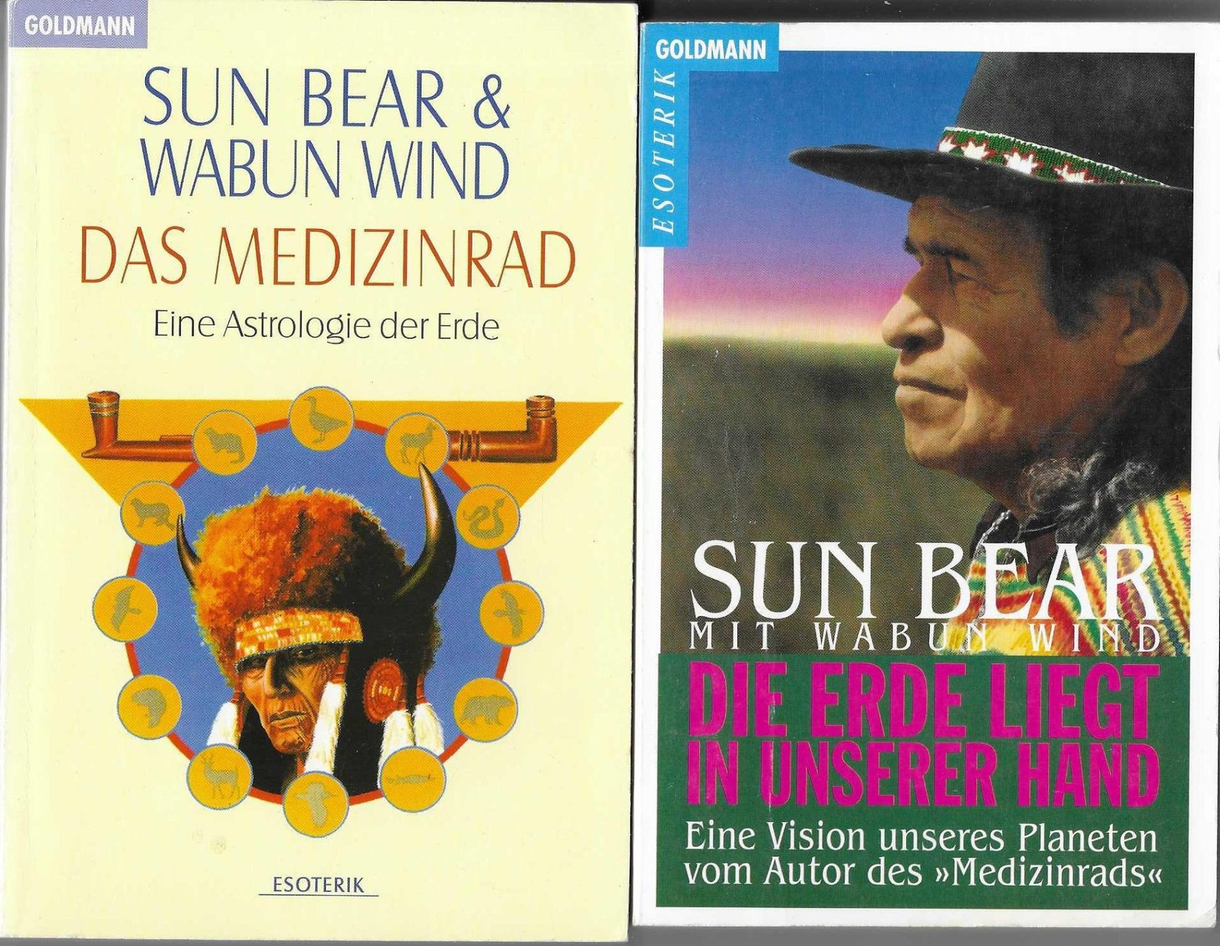Bücher: Sun Bear & Wabun Wind - 2 Bücher – Gebraucht aus Flims - Dorf von Stagediver
