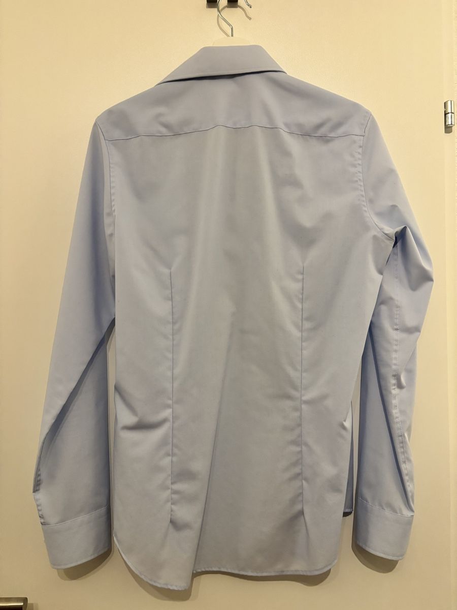 Camicie: Seidensticker Hemd, hellblau, Grösse 39, Slim Fit – Nuovo (secondo la descrizione) da Embrach venduto da Roniiii 5