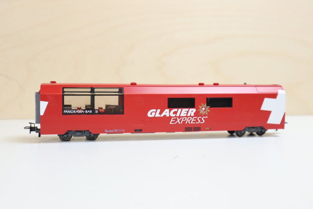 BEMO 4 X RhB Panoramawagen Glacier Express - H0 Märklin | Kaufen Auf ...