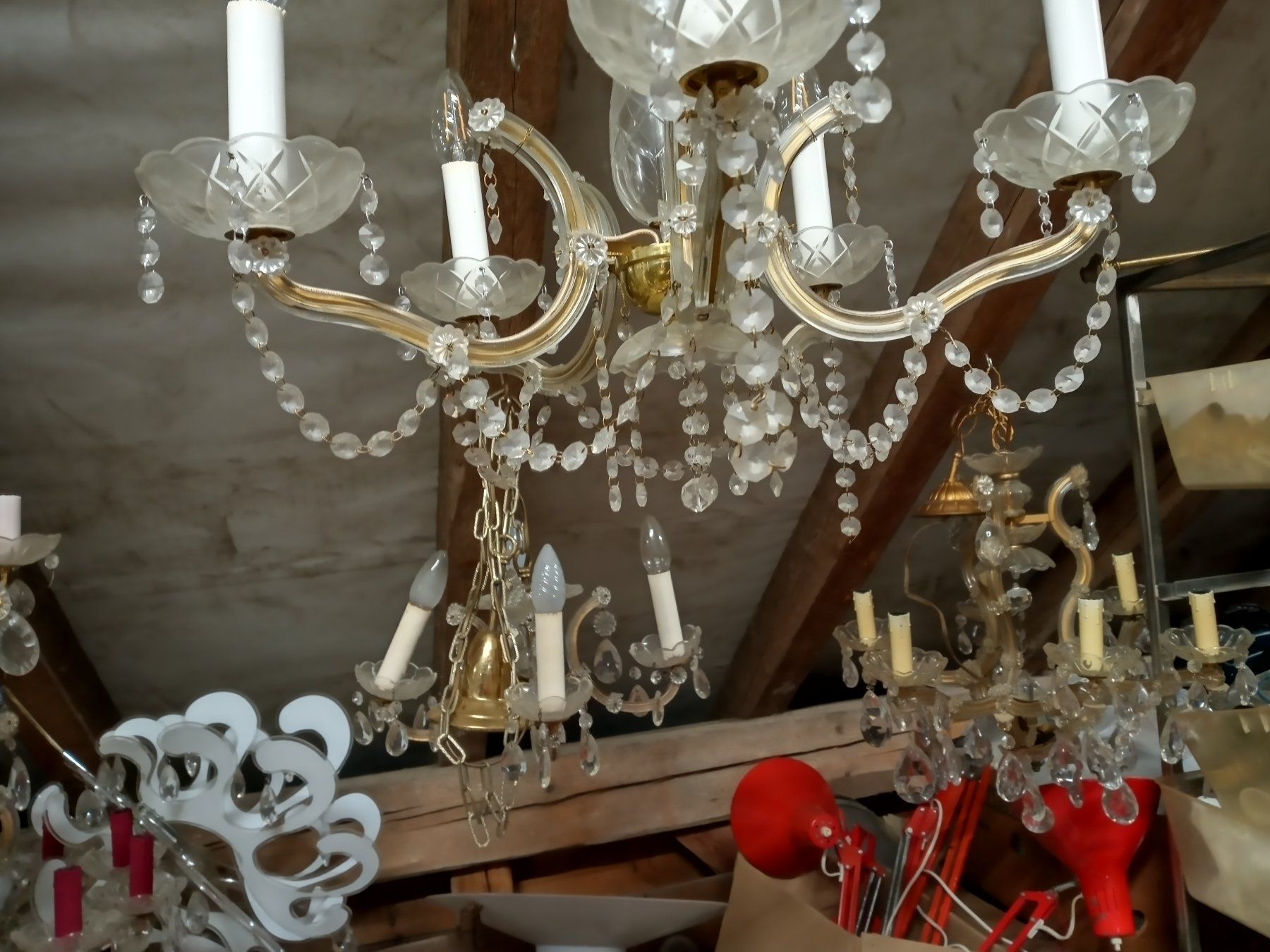 Lampadari & plafoniere: Resposten Kronleuchter decklampe 13 Stuck – Usato da Prez-vers-Siviriez venduto da Monija70 1