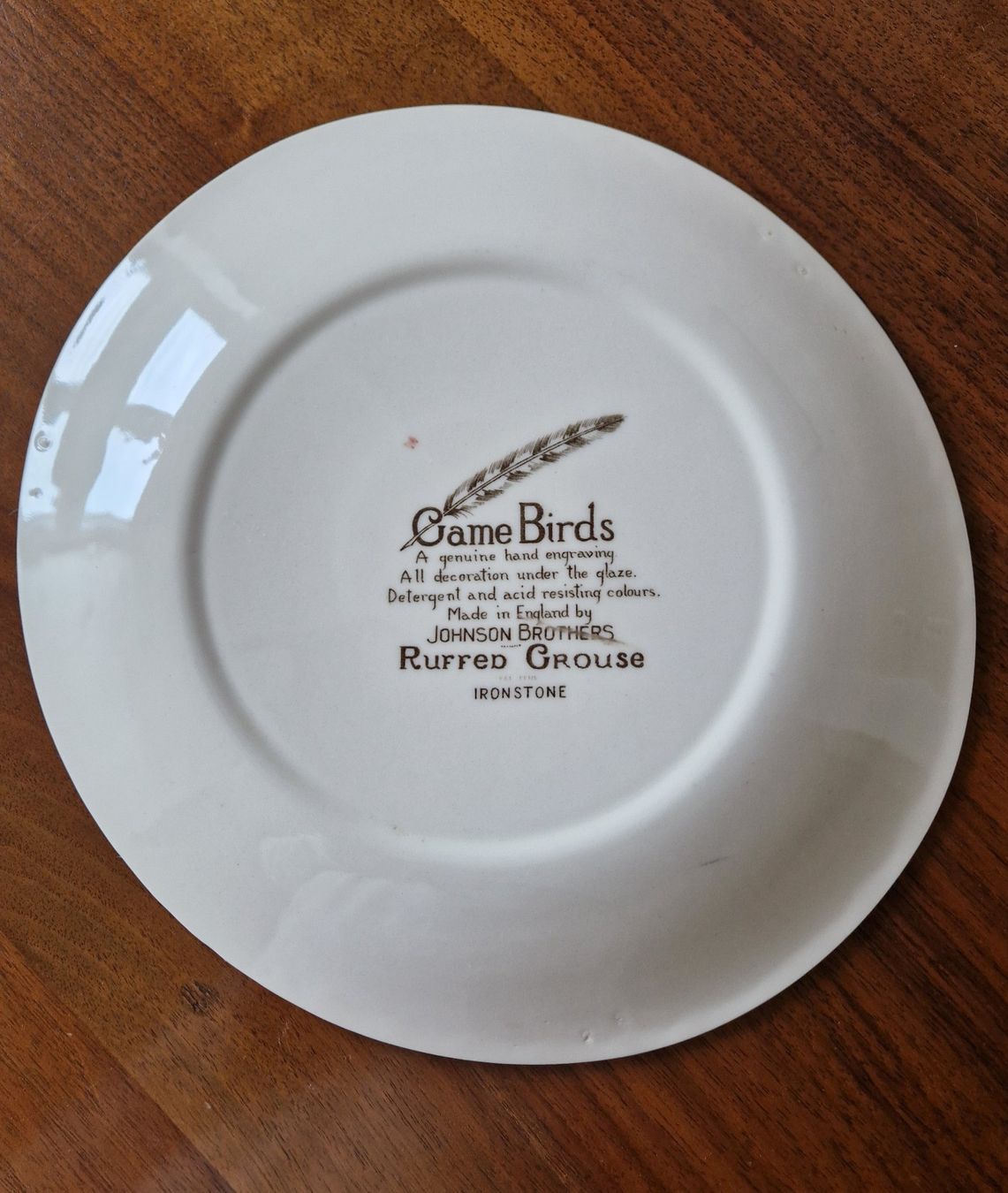 Johnson Brothers Piatti: 2 Teller Game Birds England – Nuovo (secondo la descrizione) da Bern venduto da Antikbatik 5