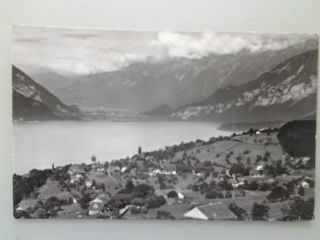 Cartoline postali: Aeschi Blick n. Krattigen u. Interlaken – Usato da Sargans venduto da nicsam1815