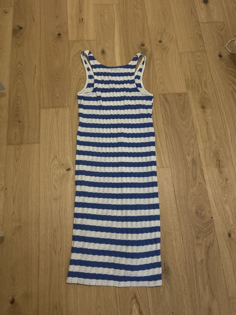 Vestiti: Pull&Bear Kleid, blau/weiss gestreift, Gr. S, Sommer – Usato da Grafstal venduto da cleliadea