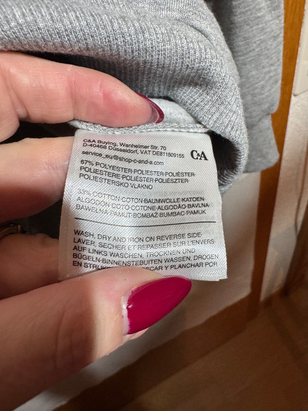 C&A Maglioni & Felpe: Grauer Pullover von C&A Gr. XL – Usato da Grosswangen venduto da second_hand_dress 6