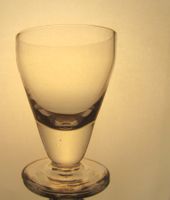 Seltene 6er Set Schnapsgläser, Vintage Glas