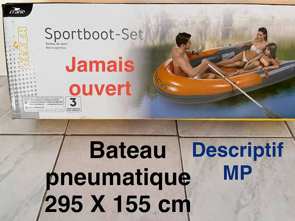 Barche: Bateau gonflable neuf – Nuovo e nell'imballaggio originale da Goumoens-la-Ville venduto da Squeletor