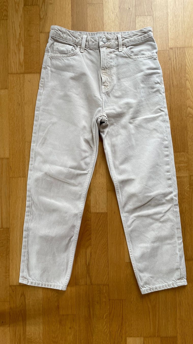 Mango Jeans: Jeans beige Mango, Grösse 36 – Gebraucht aus Burgdorf von Crown.