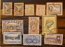 Griechenland alte Briefmarken