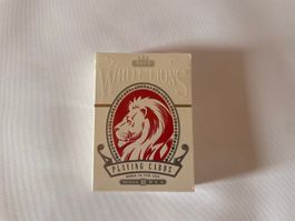 DAVID BLAINE  –  White Lions B RED - Playing cards - Magic