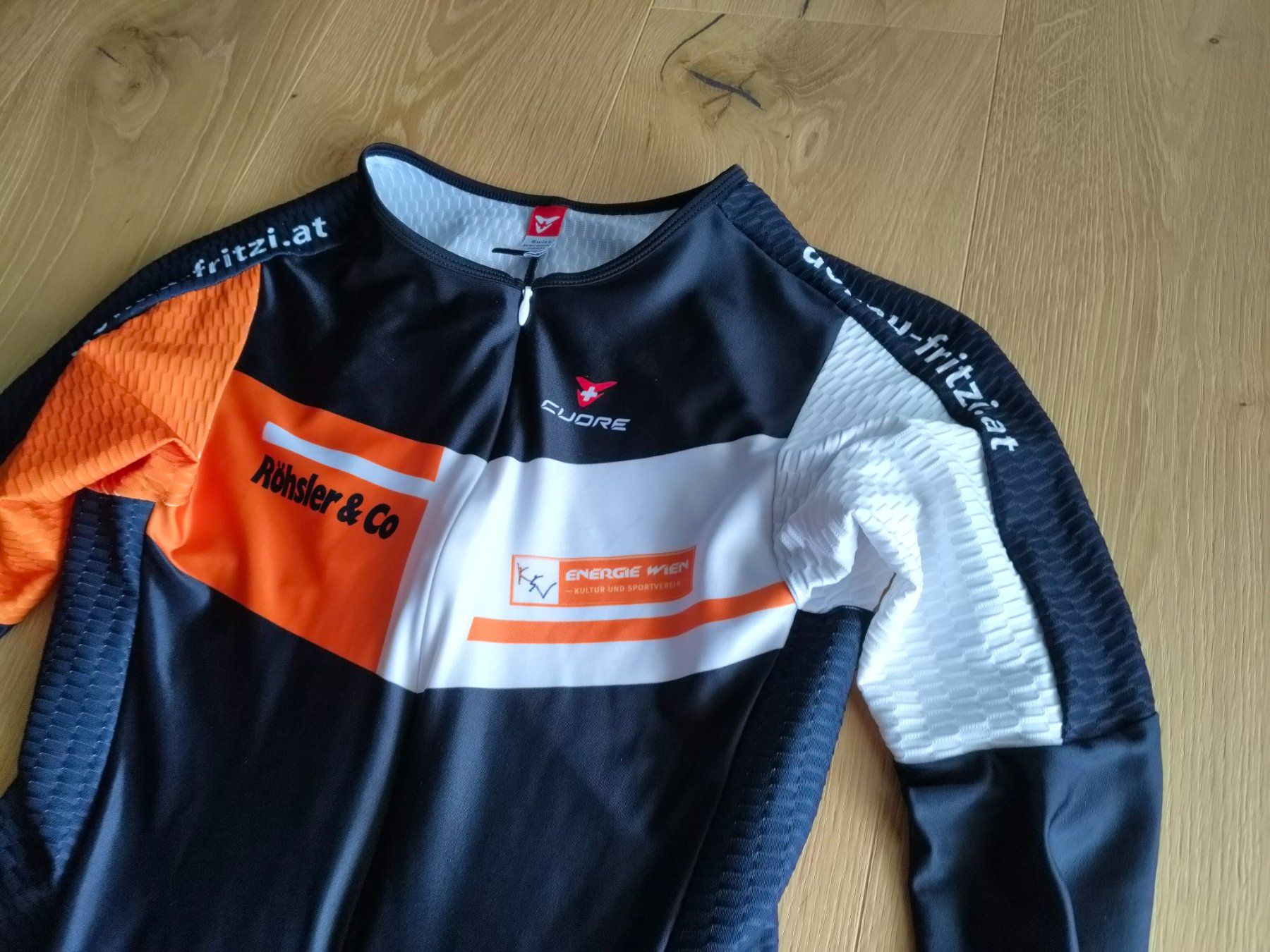 Canottiere & Pantaloni: Cuore Team Zeitfahranzug Skinsuit Rennanzug – Usato da Triesen venduto da biketunerle 4