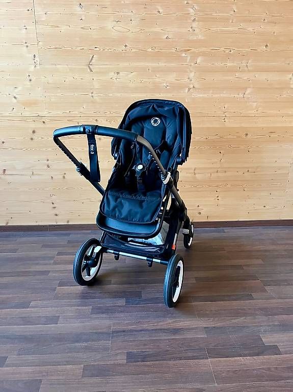 Bugaboo Carrozzine: Bugaboo Fox 3 | 2nd hand 1st class | schwarz und grau – Usato da Winterthur venduto da loopi_Mietservice 3