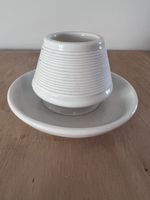 Aschenbecher Keramik weiss, zeitlos schön!