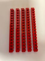 Lego Technik5 Rote Lochbalken 15L