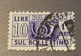 Italien pacchi 1947 alte briefmarken