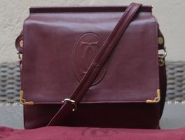 Tasche / Sac à bandoulière Cartier / double