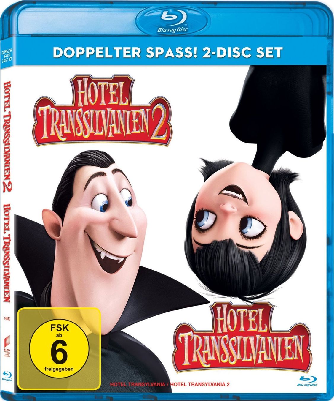 Tutti i DVDs: Hotel Transsilvanien 1+2 (2012/2015) Animation/2-Blu-rays – Usato da Volketswil venduto da cinephilia