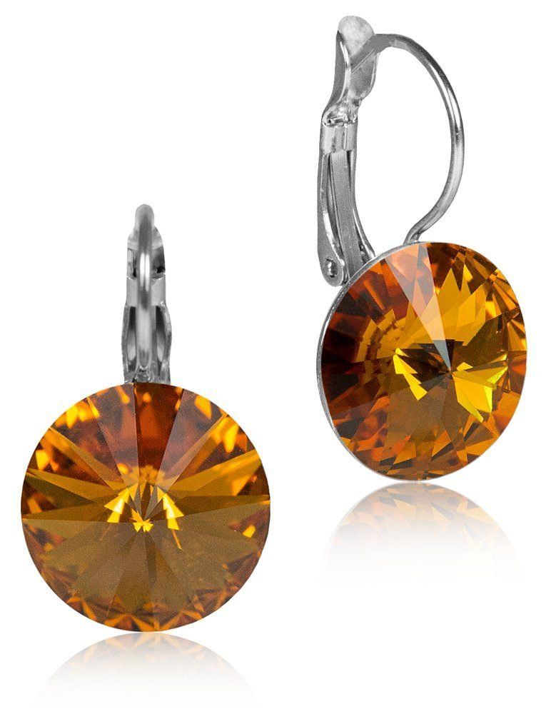 Orecchini pendenti & Orecchini a lobo: Ohrringe versilbert Primero Crystals 14 mm – Nuovo (secondo la descrizione) da Schaffhausen venduto da schmuck77