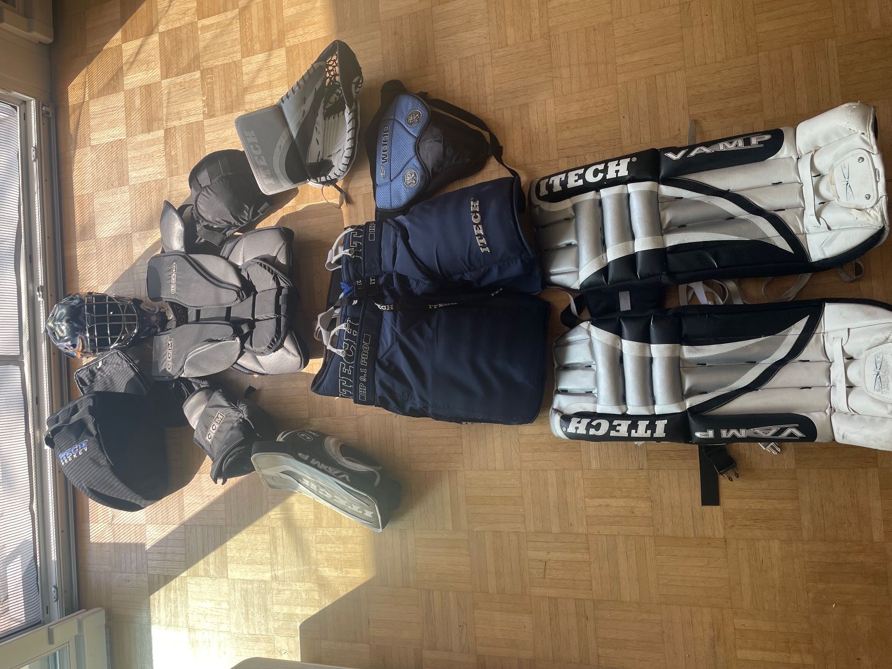 Protezioni & Imbottiture: Équipement de gardien de hockey – Usato da Le lignon venduto da Jarod74
