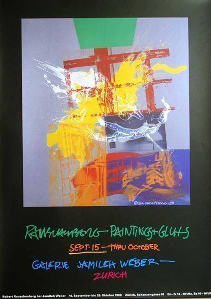 Foto & Immagini: Rauschenberg, Paintings and Gluts – Nuovo (secondo la descrizione) da Bern venduto da Vintage-Art-Poster