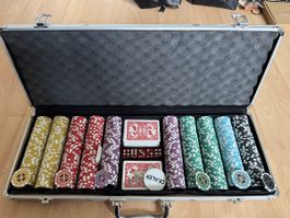 Mallette Poker Aluminium avec Accessoires Neuf