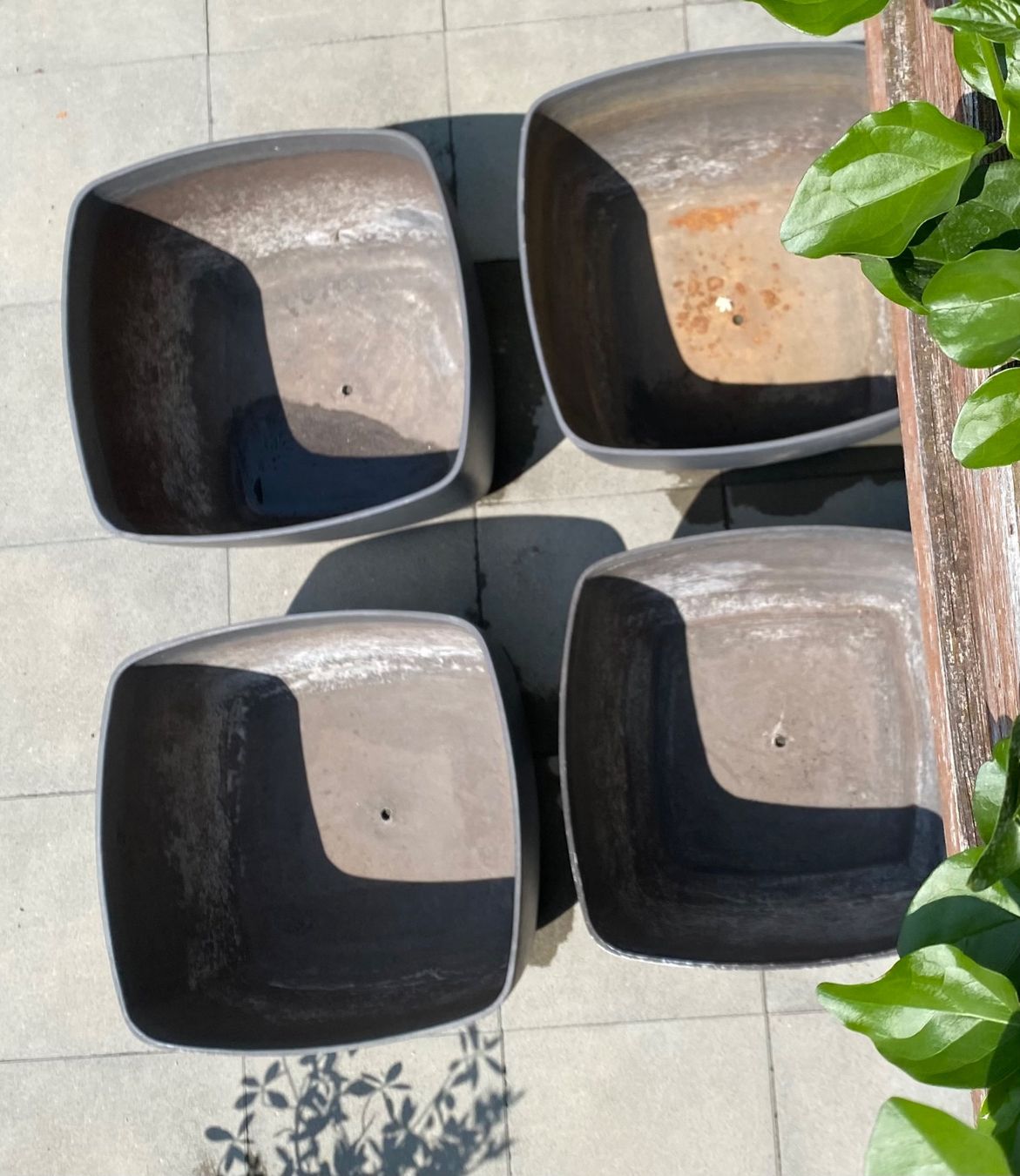 Vasi per fiori: Eternit Pflanzentrog Blumentopf Pflanzentopf Pflanzengefäss – Usato da Dottikon venduto da 6571 8