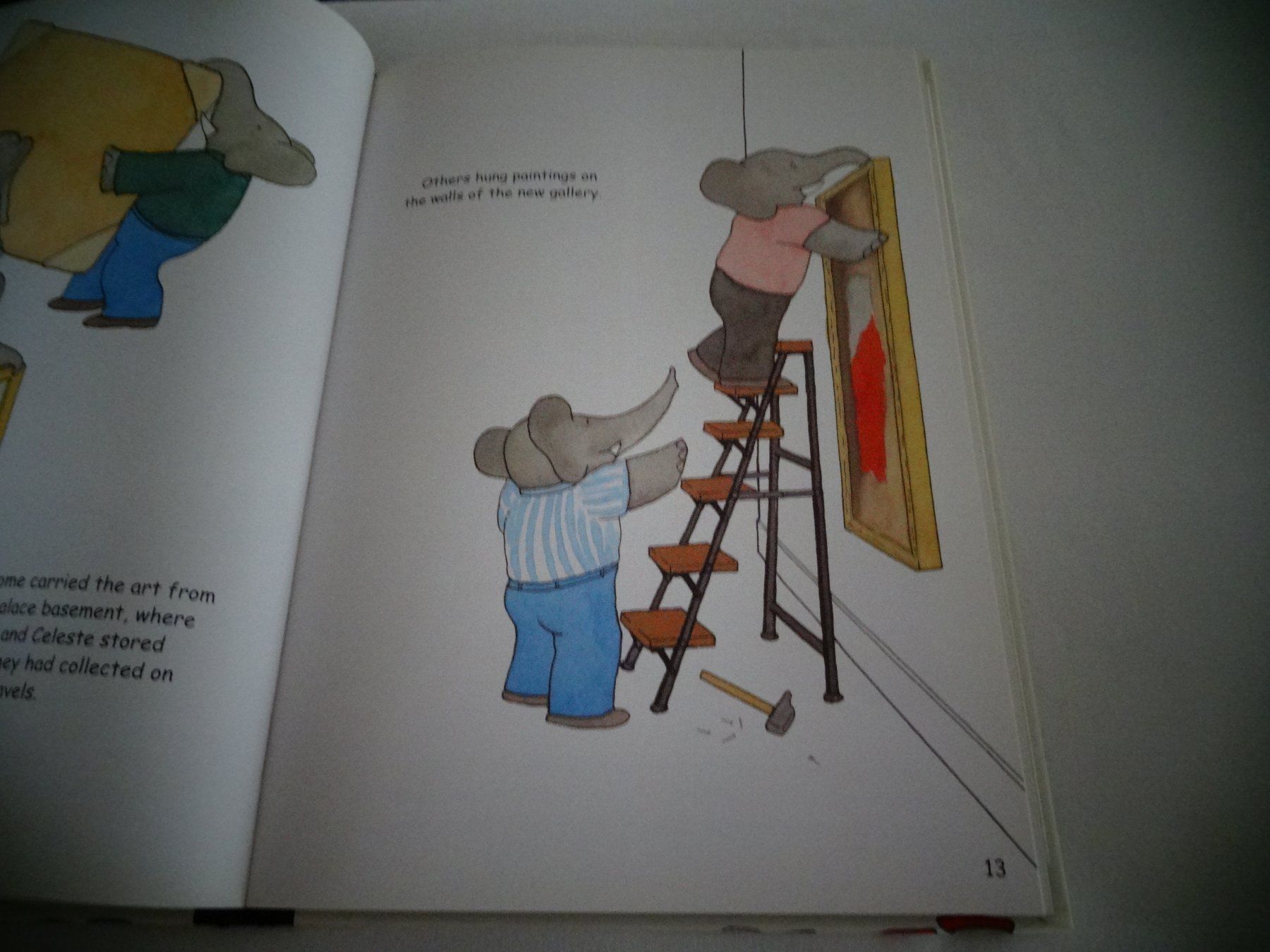 Bücher: Babar`s  Gallery  Brunhoff mit Poster – Gebraucht aus Neerach von jenny062 5