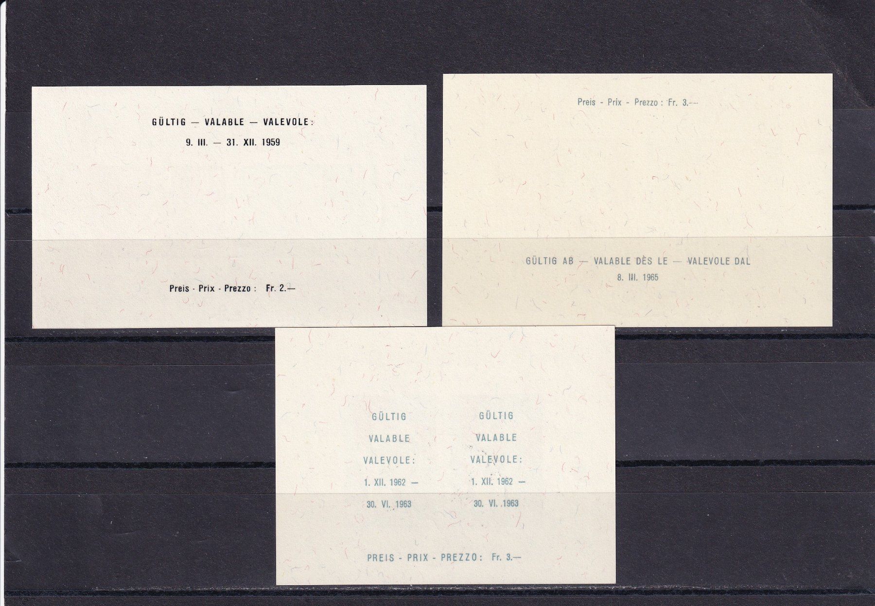 Alle Briefmarken: Sonderausgaben/Blocks: Lot – Gebraucht aus Birsfelden von chr_yq2g 3