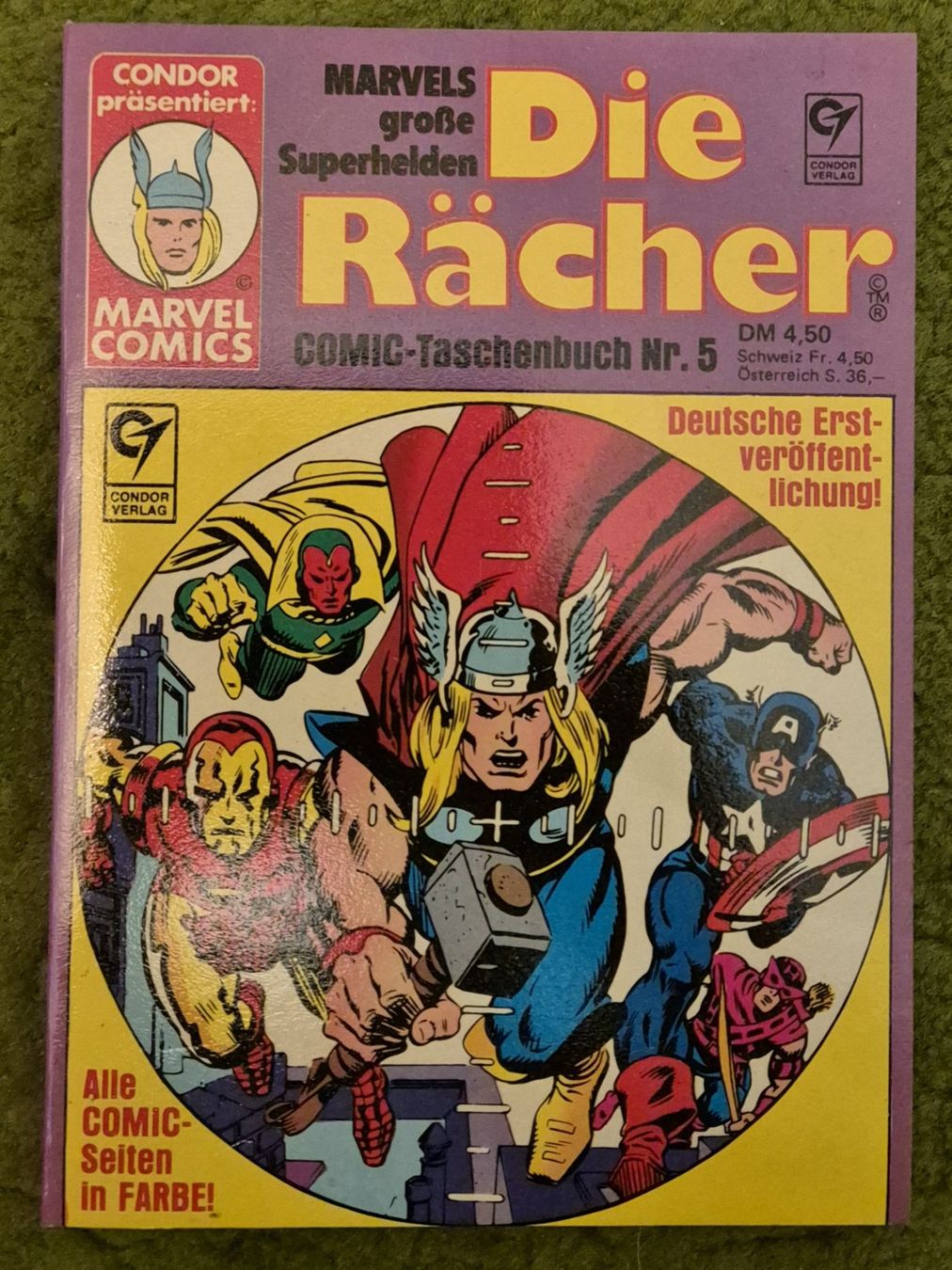 Fumetti: Die Rächer Taschenbuch / Nr. 1 und 3 - 5 – Usato da Chur venduto da big_5zx8 5