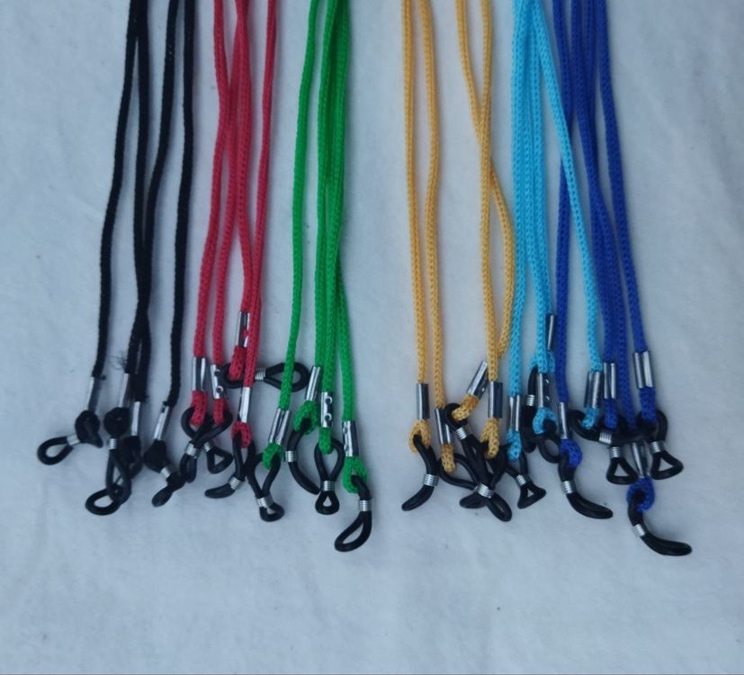 MEGAVOW 3 Stück Brillenband Set - Verstellbare Brillenketten Für Damen & Herren