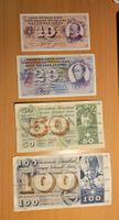 Banknoten Schweiz 5. Emission, Erhaltung IV 1954-1977