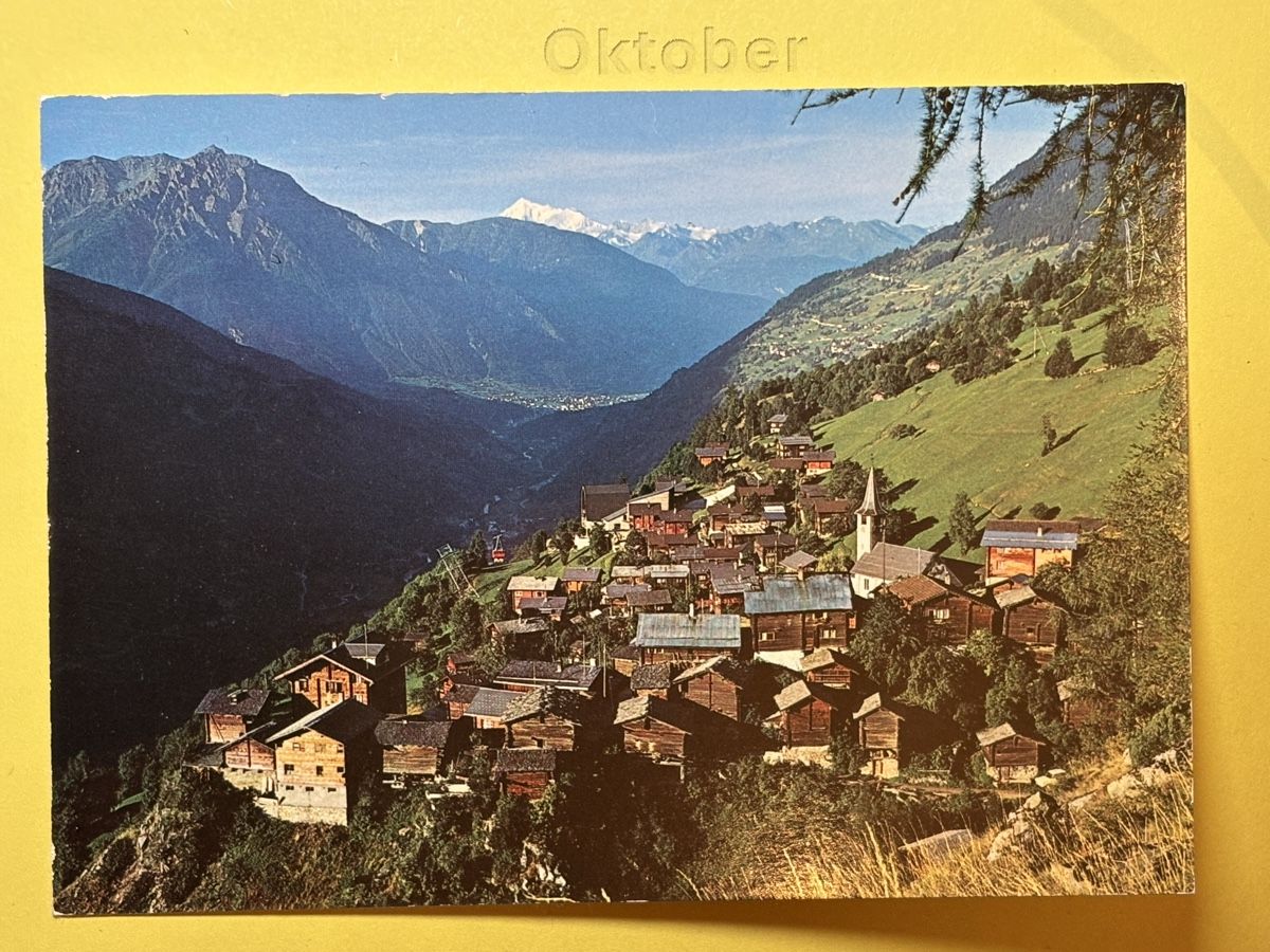 Cartoline postali: AK von Betten – Usato da Rümlang venduto da Kartenpost1