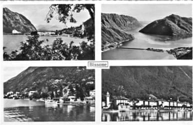 Cartes postales: Bissone, Mehrbildkarte – D'occasion à Ottikon b.Kemptth. par Neptun1974