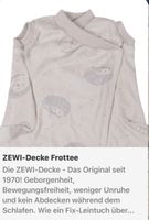 ZEWI Decke Frottee Igel beige neu 