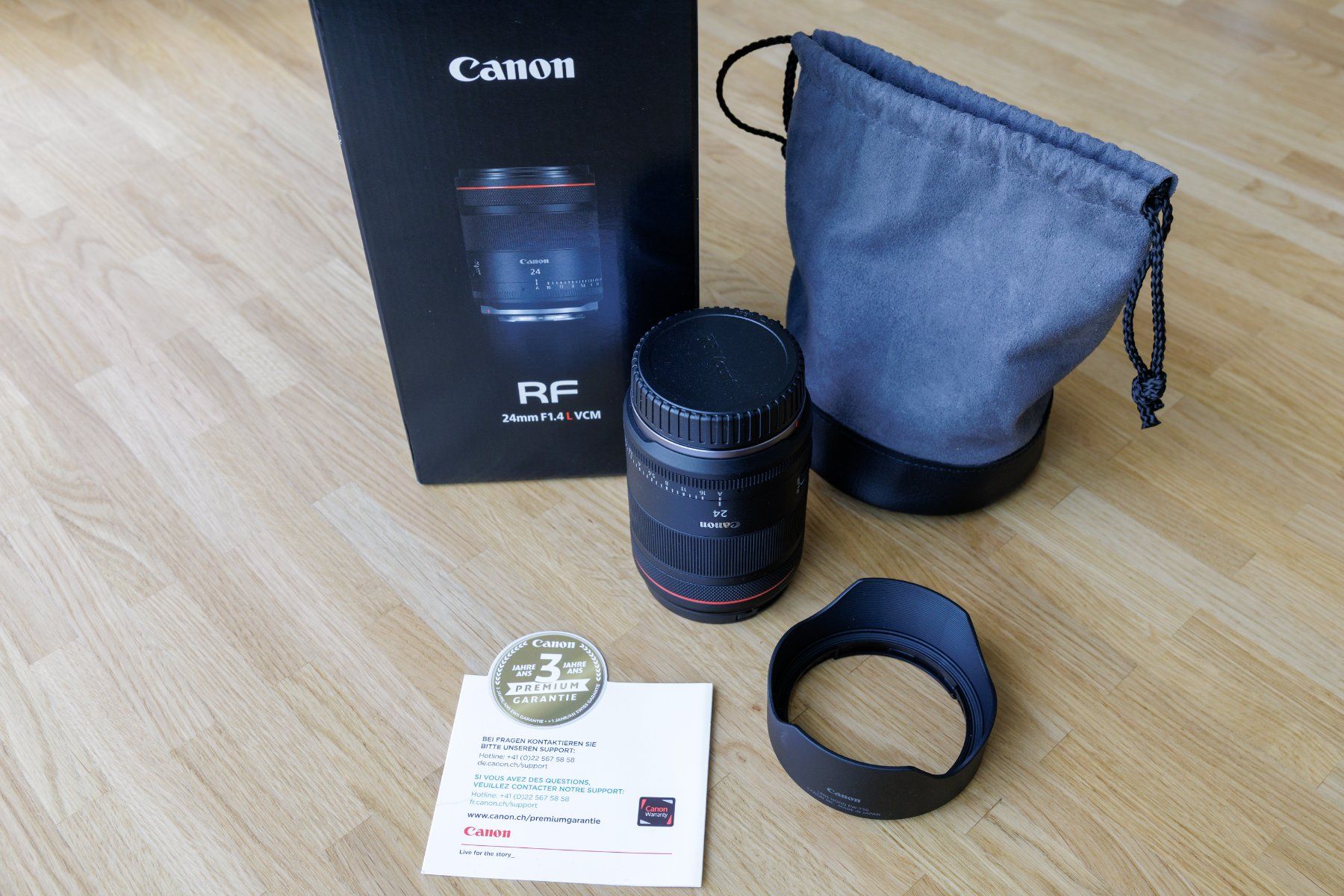 Canon Obiettivi: Canon RF 24mm F1.4L VCM – Usato da Kreuzlingen venduto da F_specker