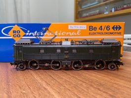 Roco SBB Be 4/6 grün in DC analog