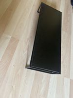 Wall Shelf / Coat Rack – Black Metal – Modern Design