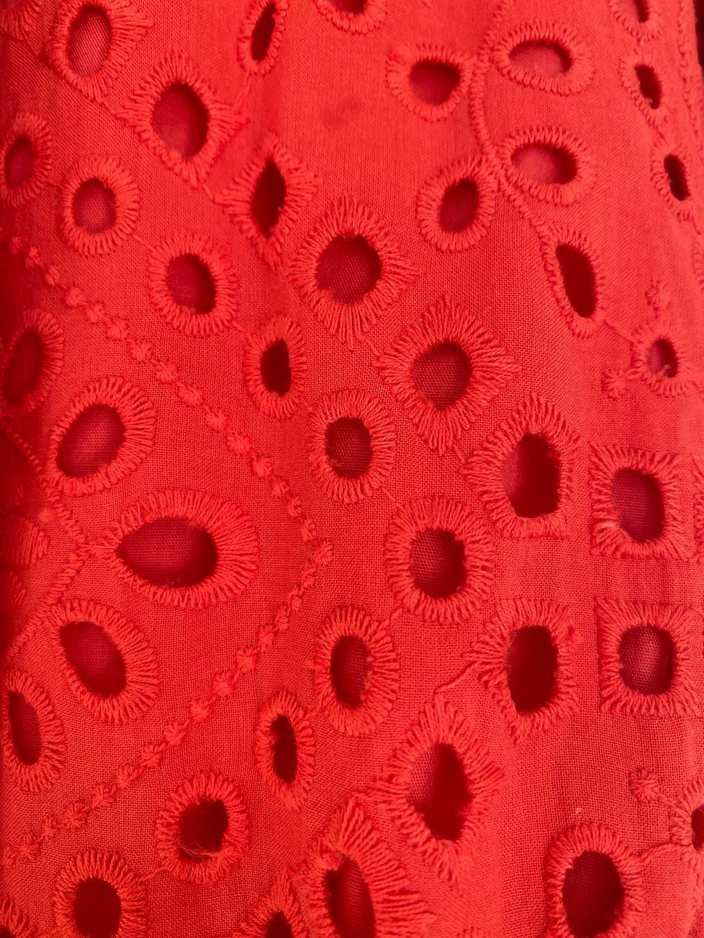 Vestiti: ROTES SPITZENKLEID MIT VOLANT – Nuovo (secondo la descrizione) da Zürich venduto da isabel137 2
