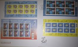 FDC Bogenbriefe 2008 / 2009