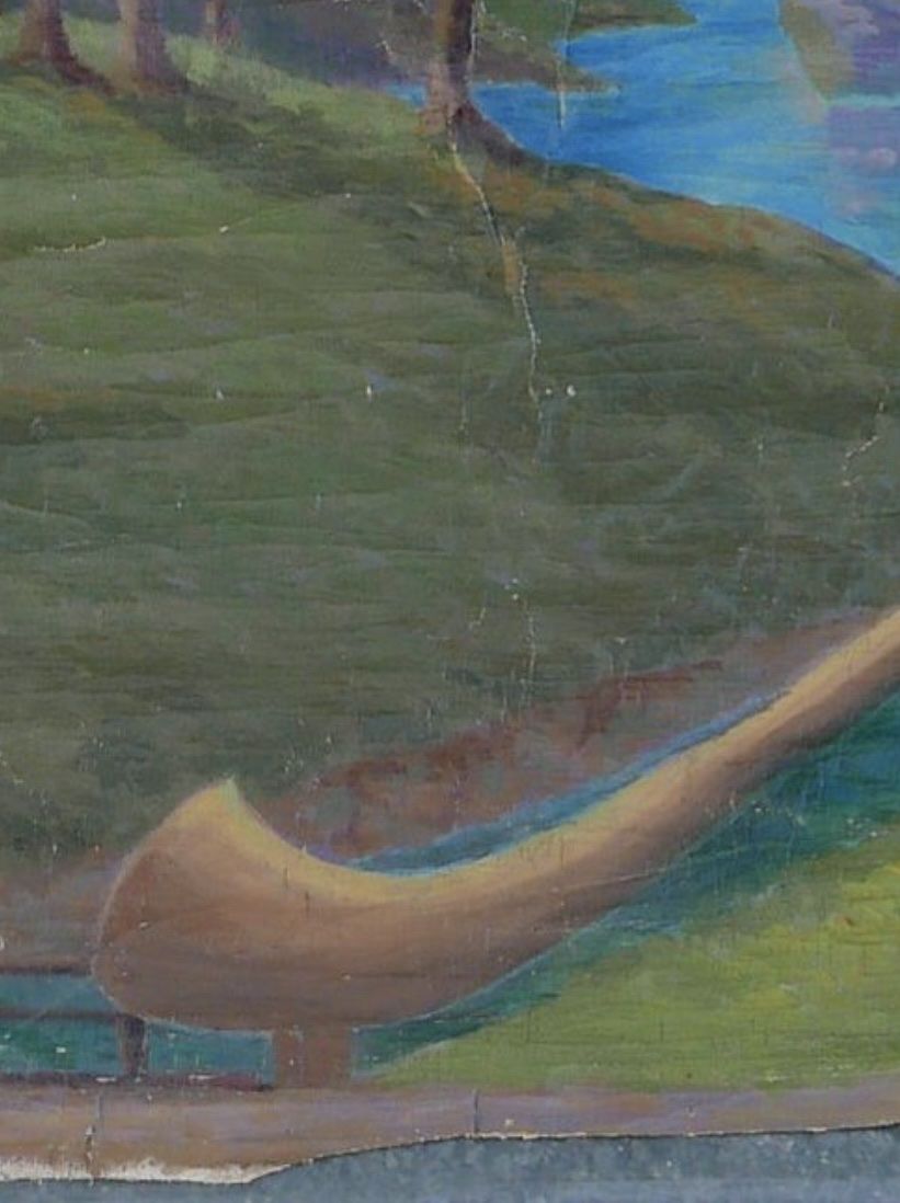 Dipinti: Seealpsee mit Rossmad ca 1900-1920 – Difettoso da Wolfhalden venduto da SecondAntique 5