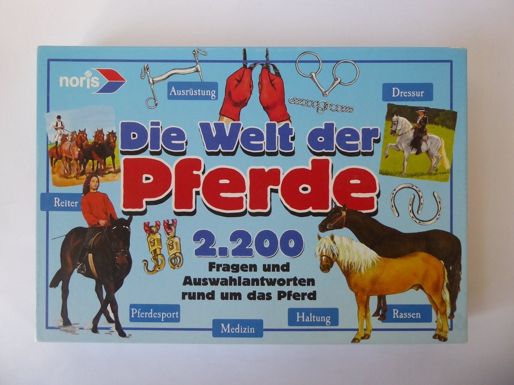 Giochi: Pferdequiz: Welt der Pferde, noris, 2003 – Usato da Turbenthal venduto da Panau