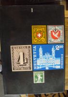 Schweizer Briefmarken - Sammelalbum Band 1 + 2