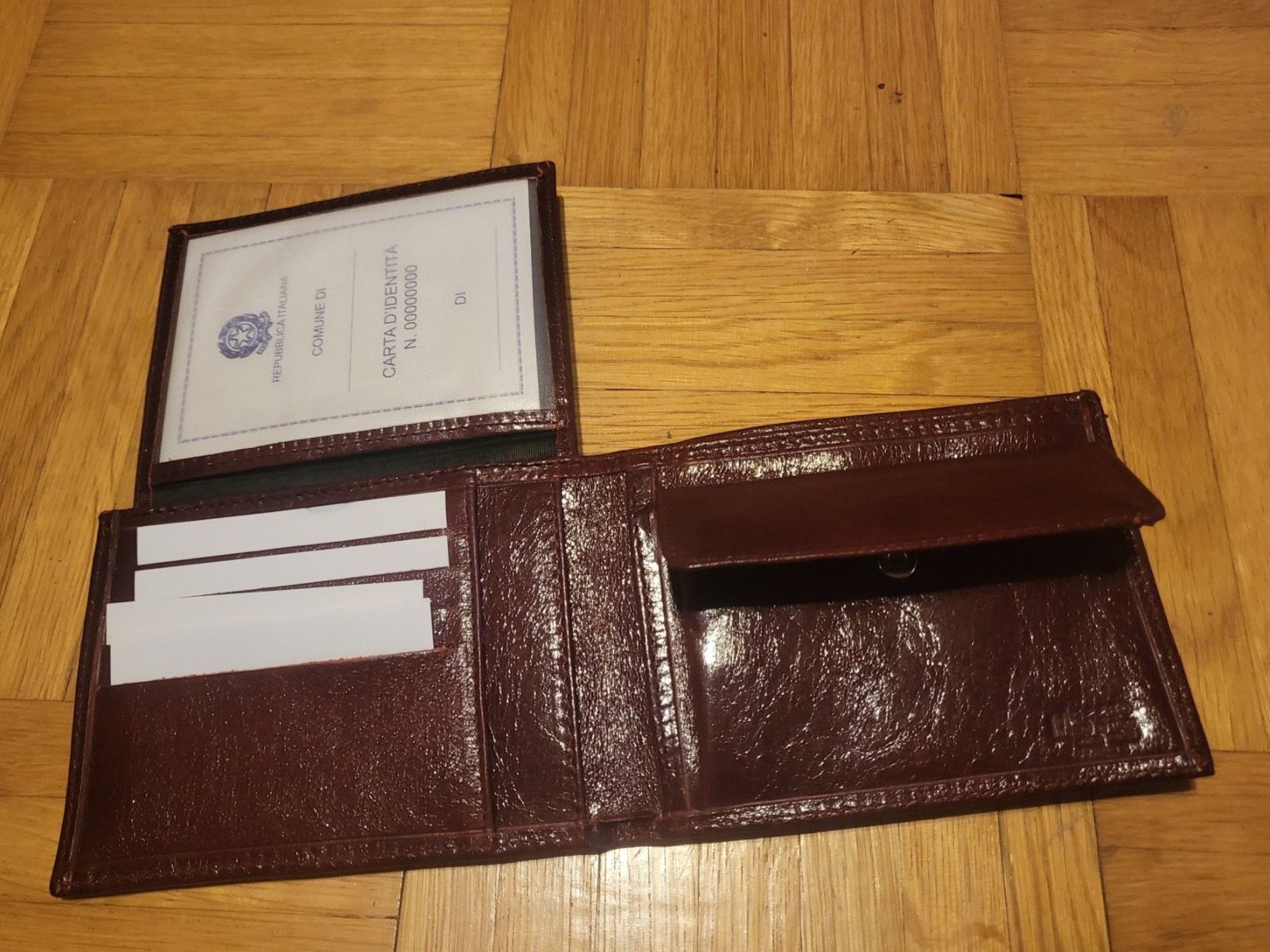 Portafogli: Portemonnaie Herren Echtes Leder! – Nuovo e nell'imballaggio originale da Trin venduto da gumalcan