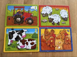 Orchard Toys - 4 Puzzles de la ferme