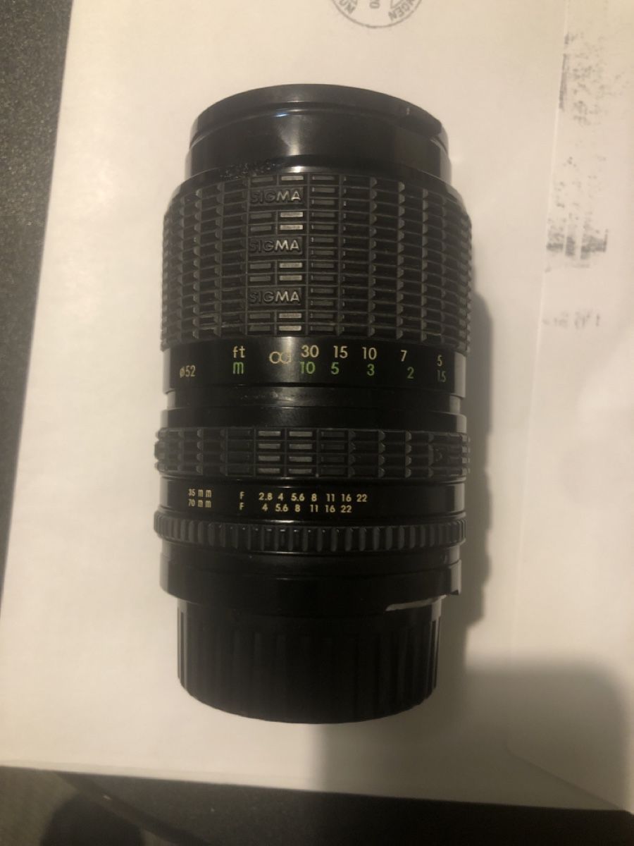 Sigma Objektive: Sigma Zomm F35-70mm – Gebraucht aus Biel-Bienne von alos07 2