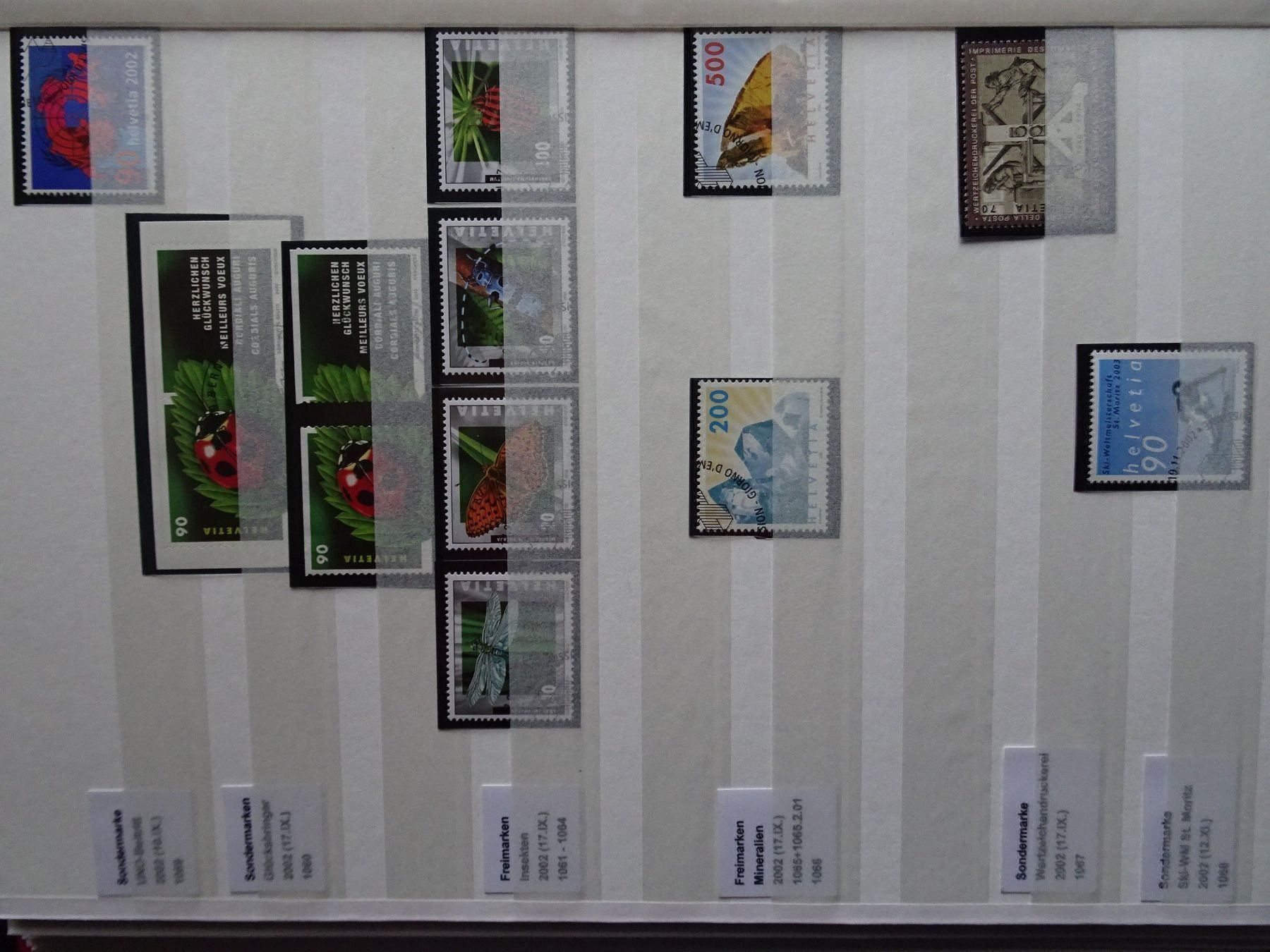Alle Briefmarken: 2002 – Neu (gemäss Beschreibung) aus Aadorf von Chnorli-Furz