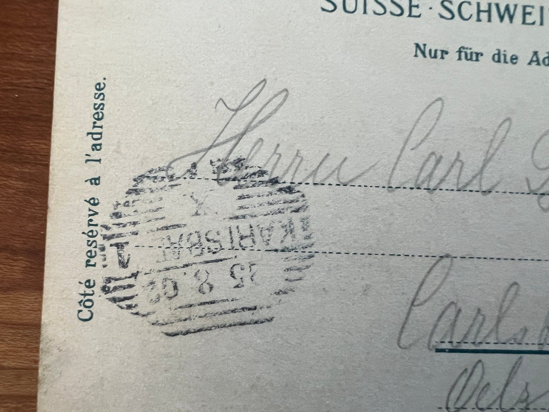 Cartoline postali: AK  1902  Luzern       (G2023) – Usato da Hinwil venduto da Sidi4 2
