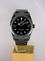 2009 Rolex Explorer 36mm 114270 - Black PVD with Box