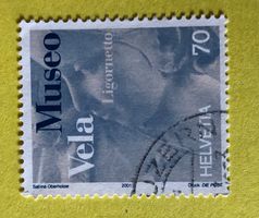 Nr.1023 GESTEMPELT Wiedereröffnung Museo Vela 2001 
