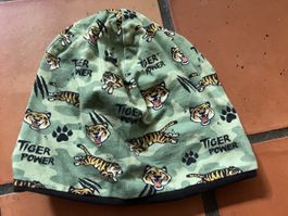 Coole Bababa Kindermütze, Grösse 110/116, Tiger 🐅